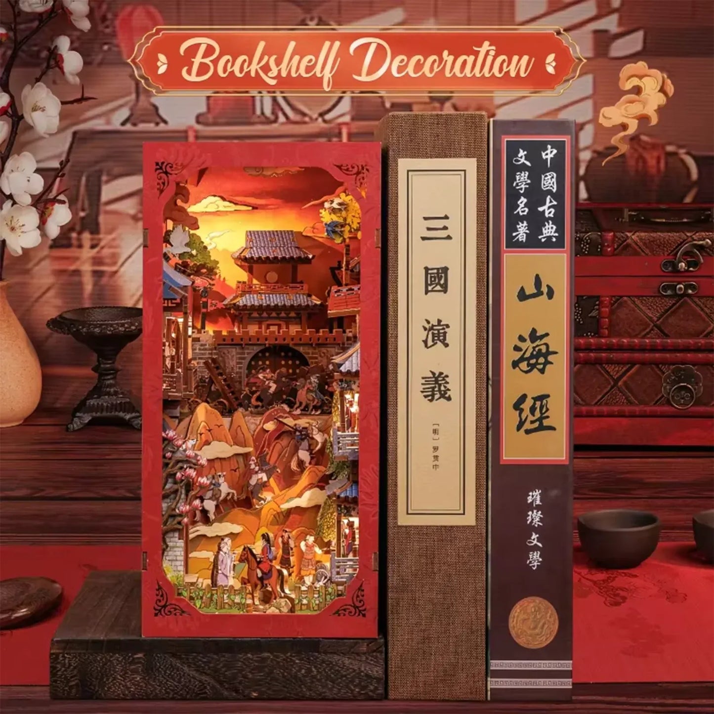 Book Nook Legend of Mulan