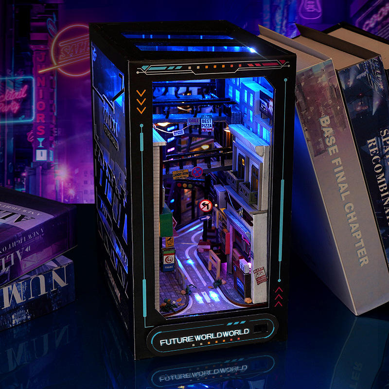 Book Nook Cyberpunk