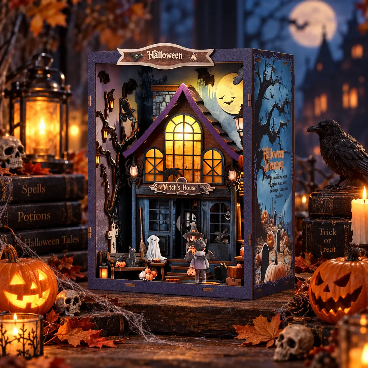 Book Nook Halloween