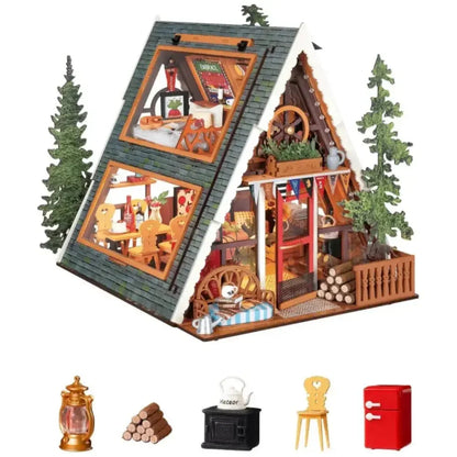 Book Nook A-Frame Cabin