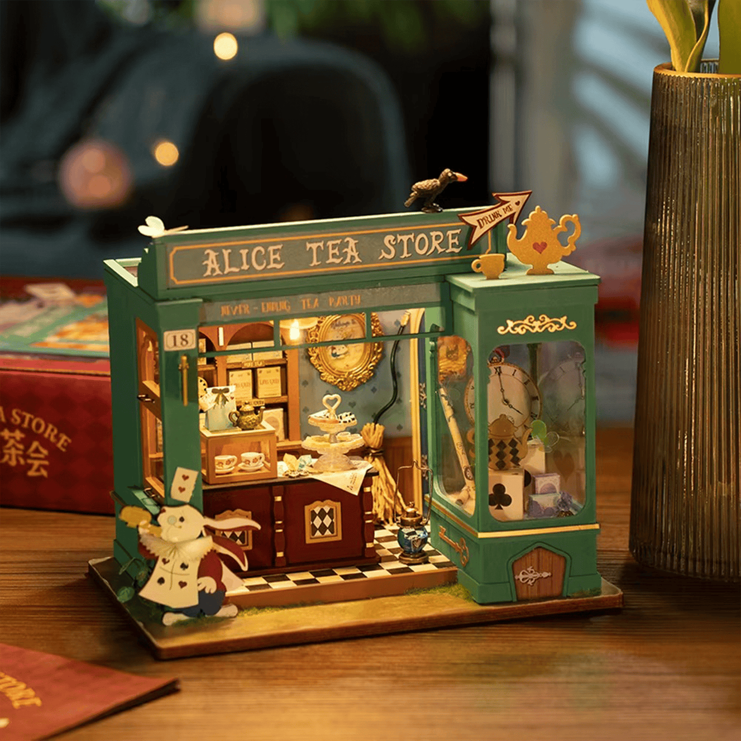 Book Nook Alice Tea Store