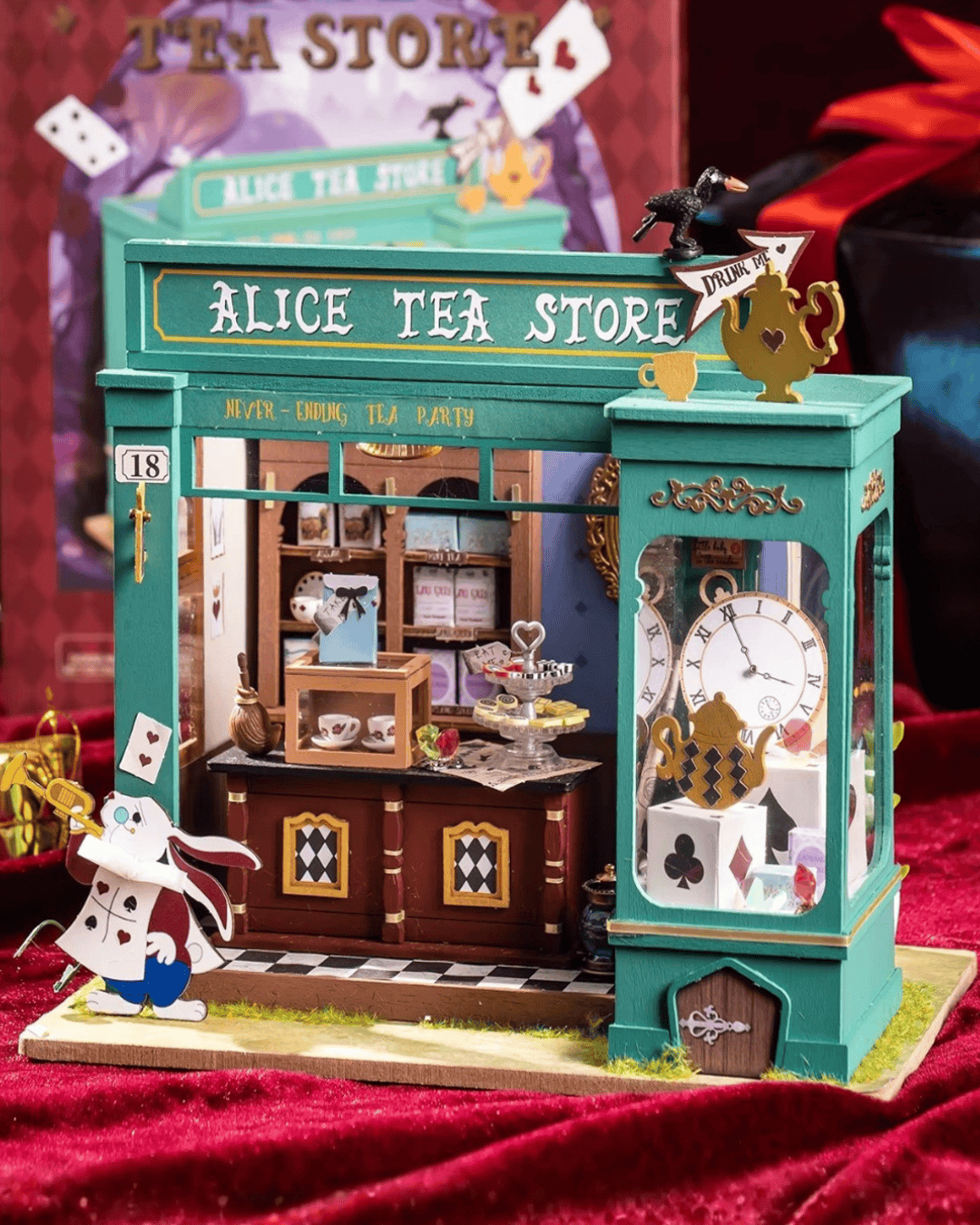 Book Nook Alice Tea Store