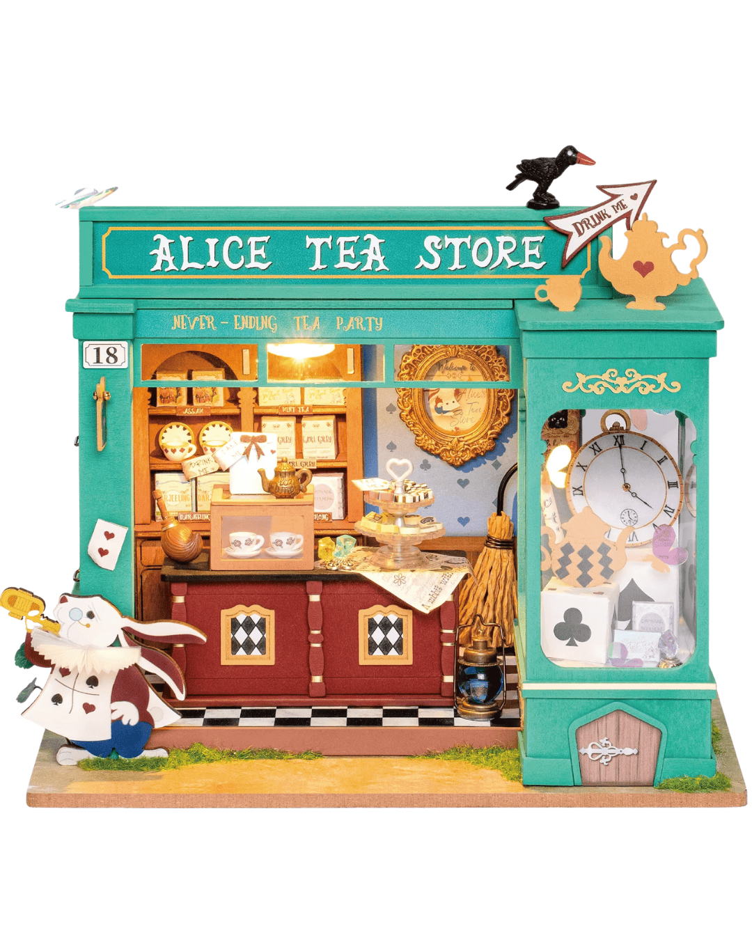 Book Nook Alice Tea Store