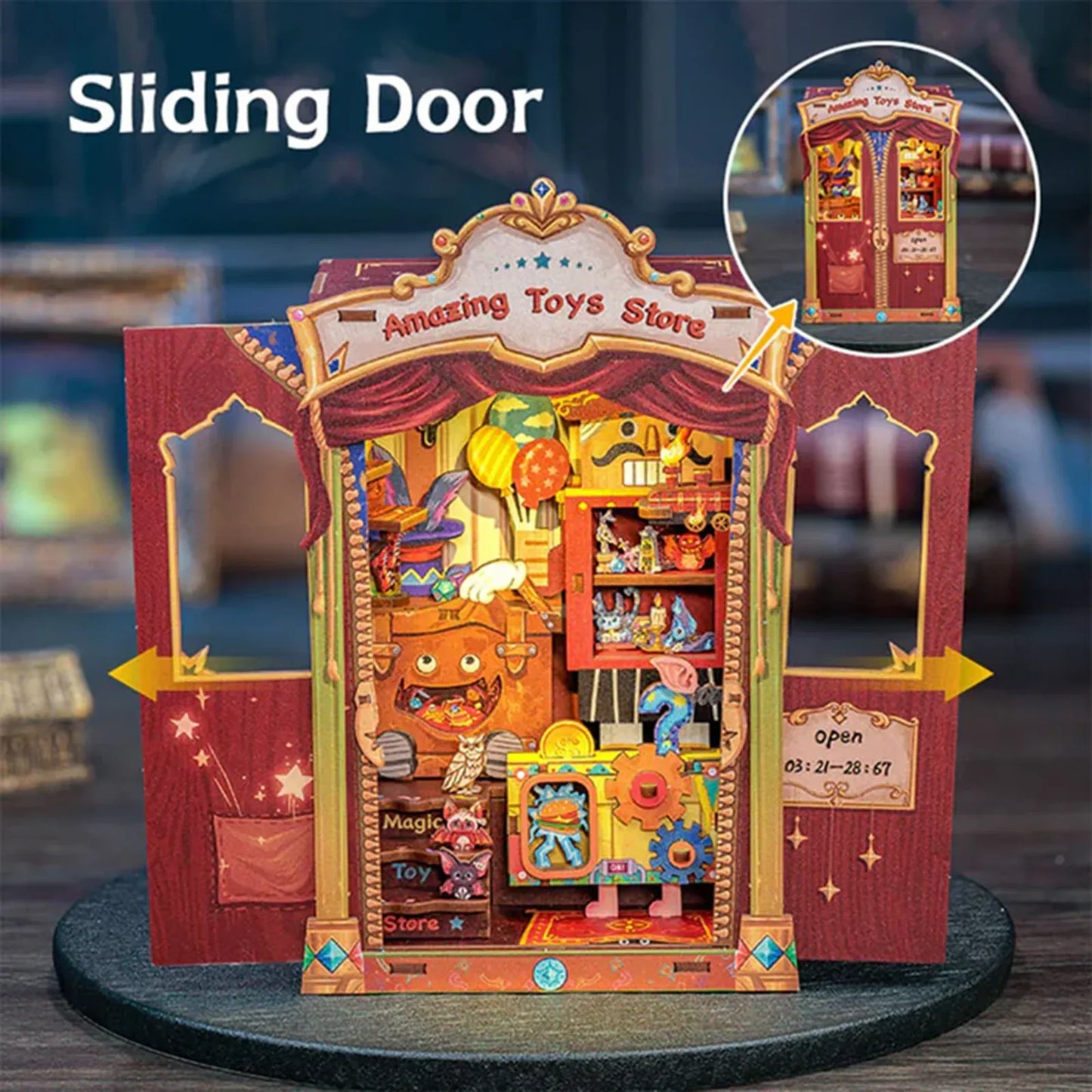 Book Nook Amazing toys store