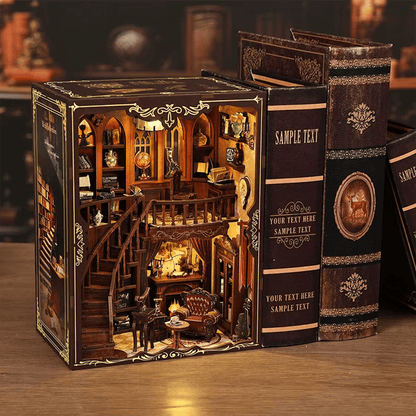 Book Nook Ancien Rhyme Library