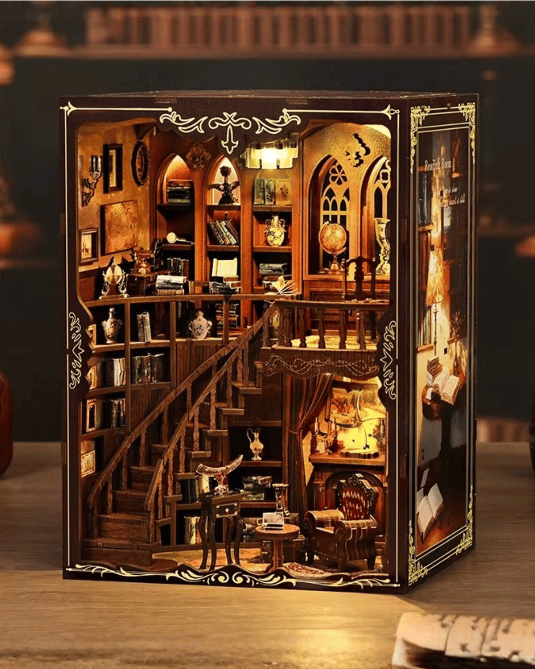 Book Nook Ancien Rhyme Library