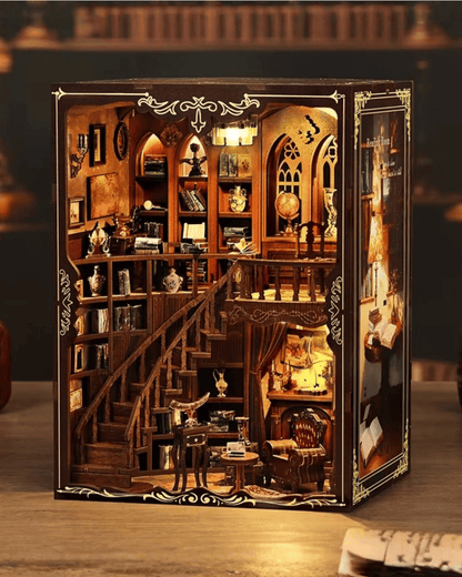Book Nook Ancien Rhyme Library