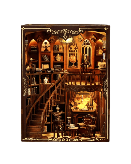 Book Nook Ancien Rhyme Library