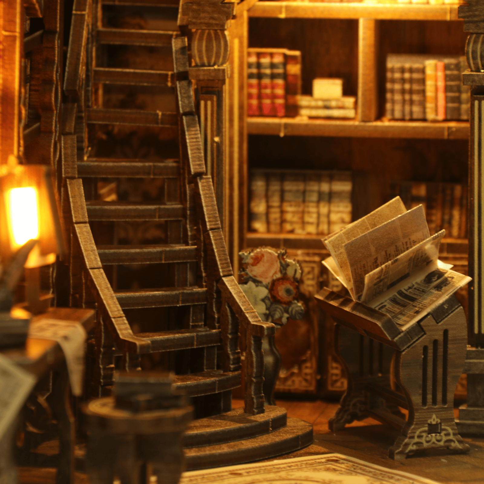 Book Nook Antique Book Collection Room