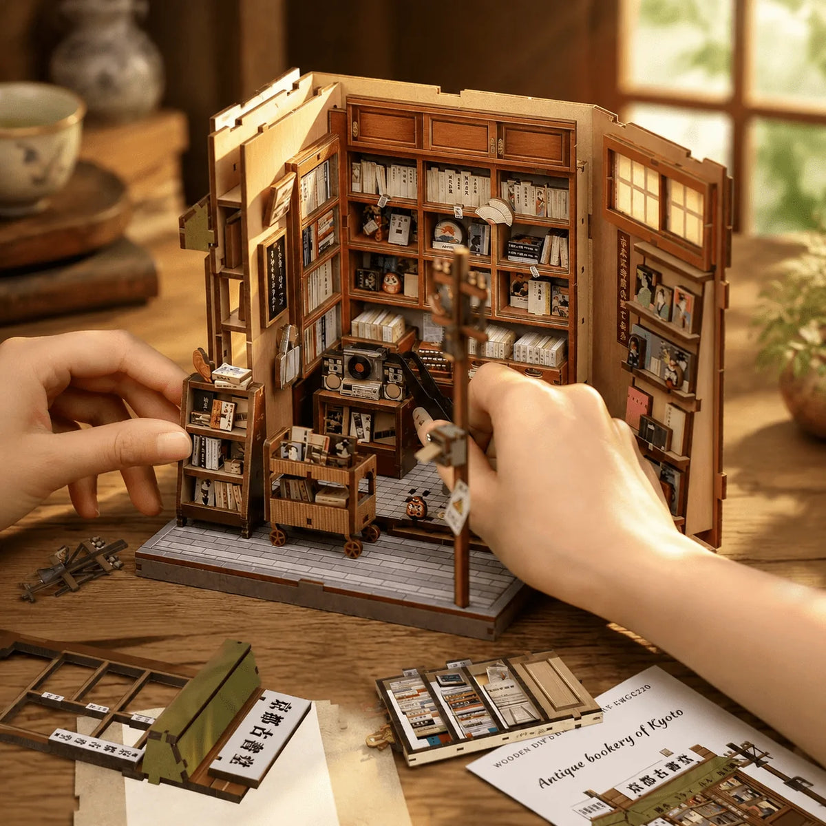 Book Nook Antique Bookery of Kyoto