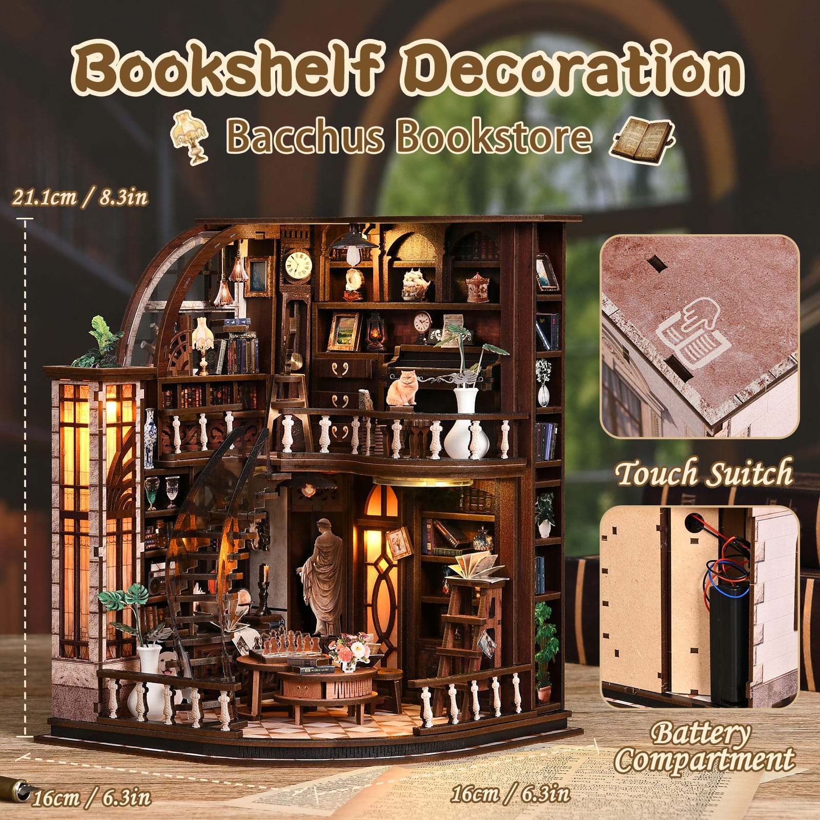 Book Nook Bacchus Bookstore