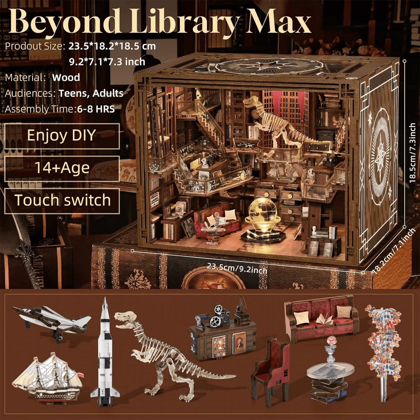 Book Nook Beyond Library Max