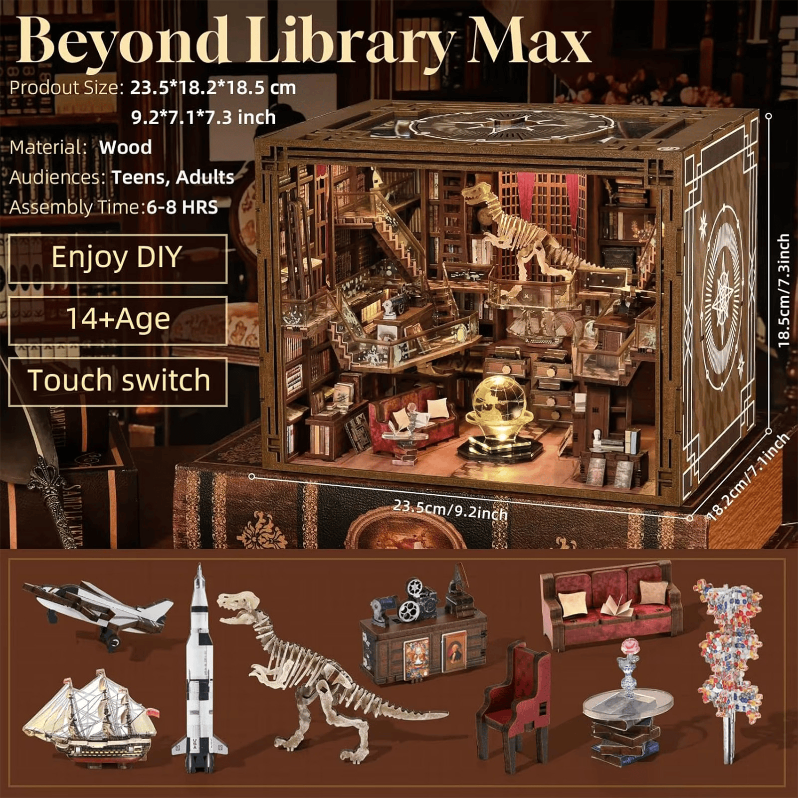 Book Nook Beyond Library Max