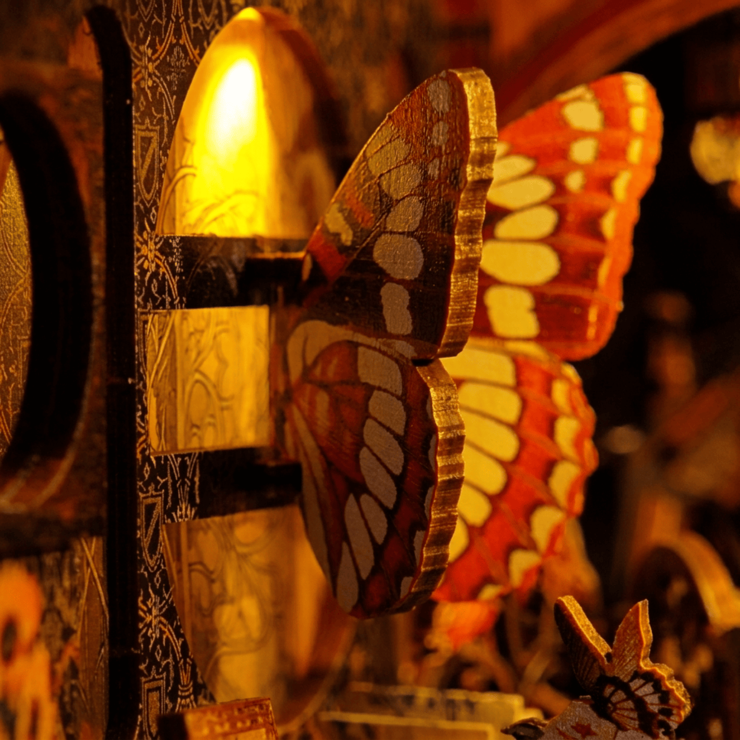 Book Nook Butterfly Collection Room