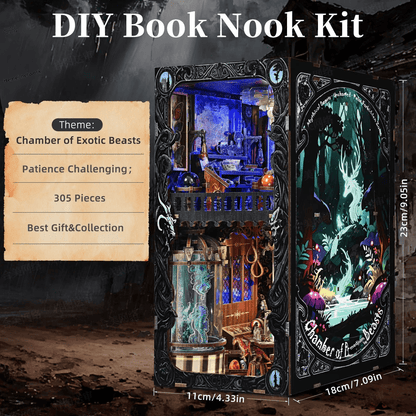 Book Nook Chamber of Exotic Beasts
