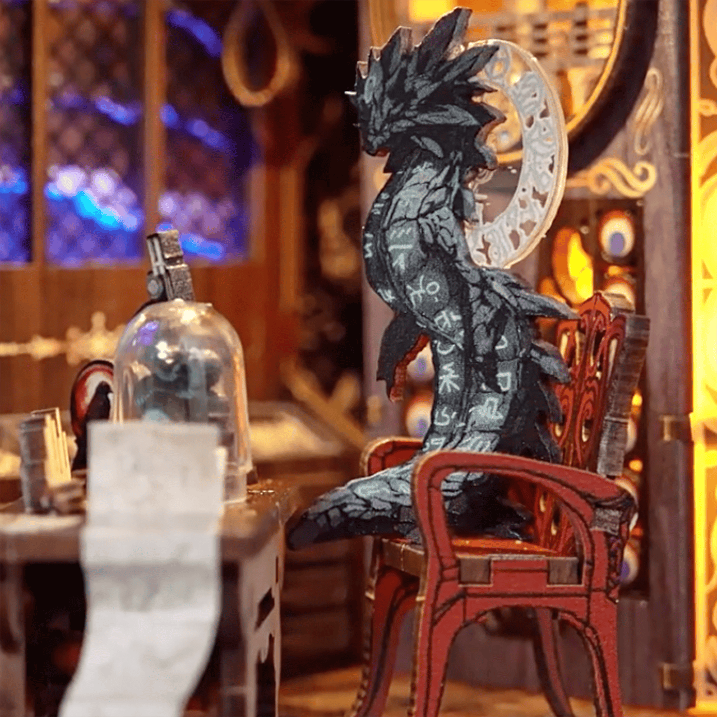 Book Nook Chamber of Exotic Beasts