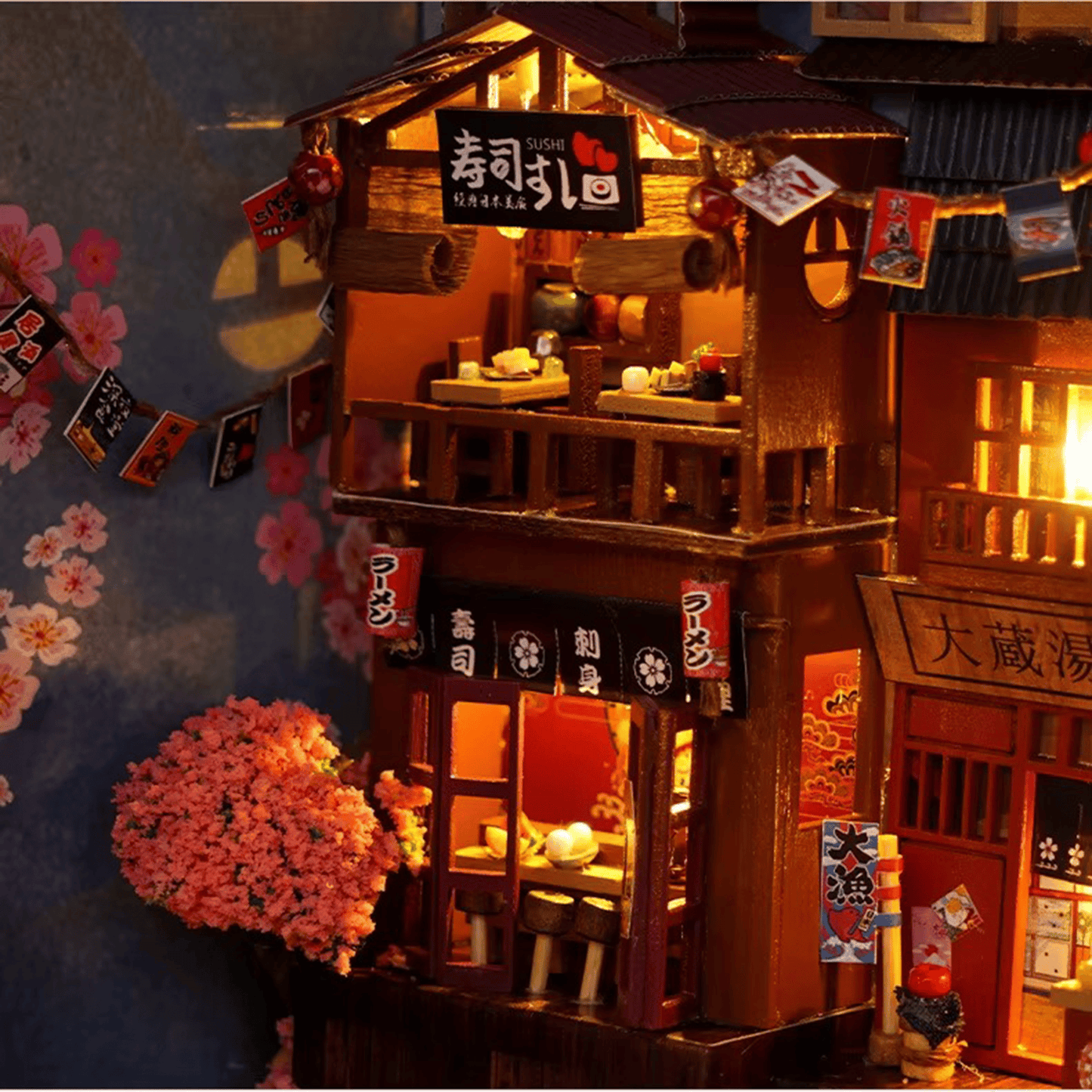 Book Nook Cherry Blossom Alley