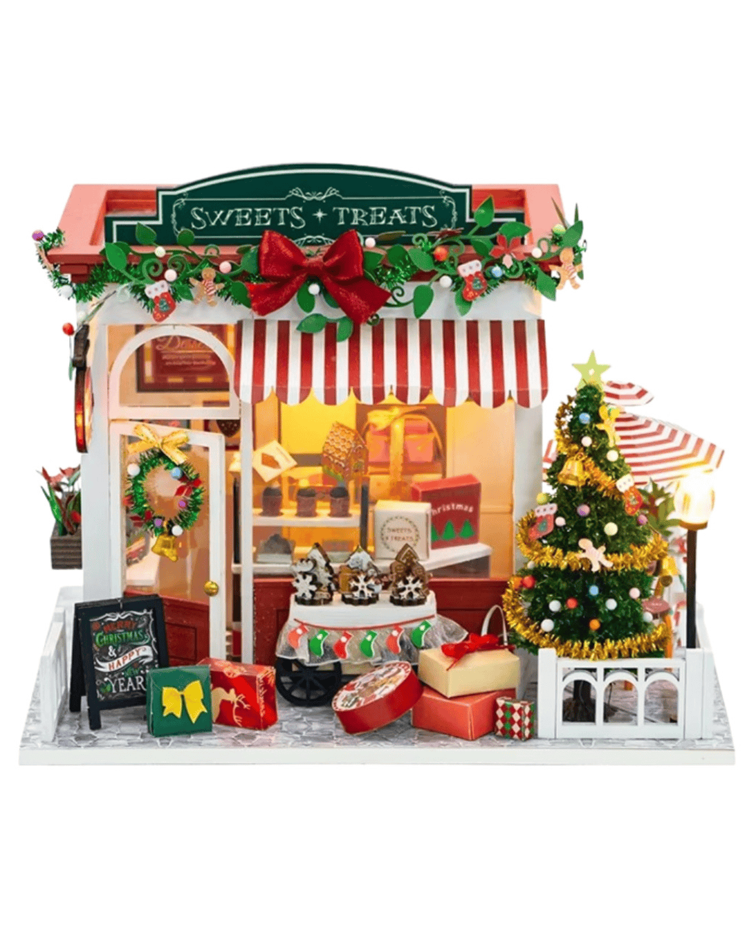 Book Nook Christmas Sweets Treats