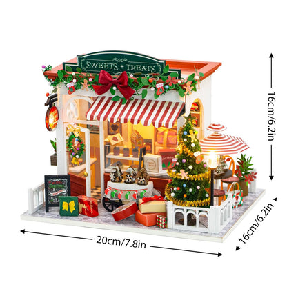 Book Nook Christmas Sweets Treats
