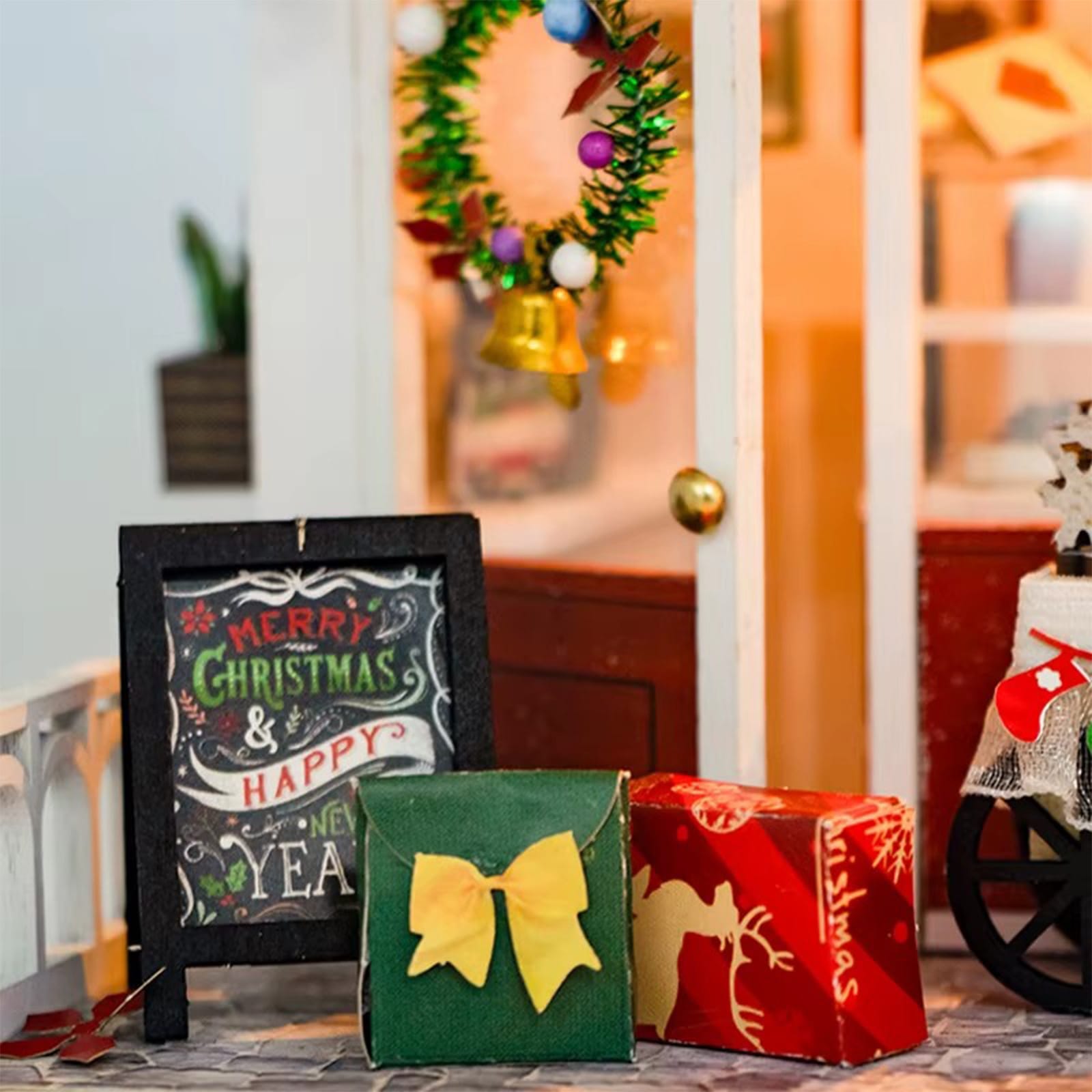 Book Nook Christmas Sweets Treats