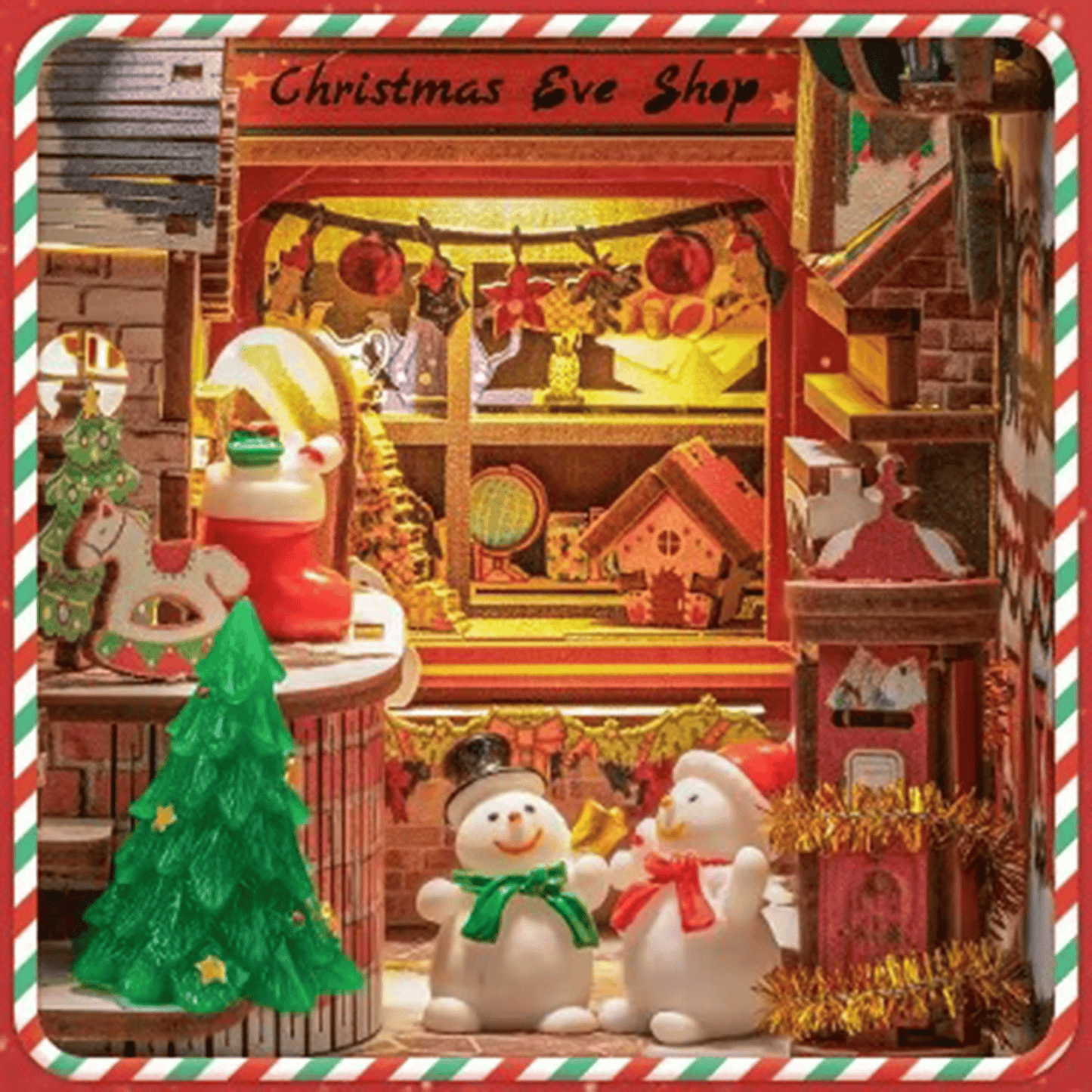 Book Nook Christmas Wish Store