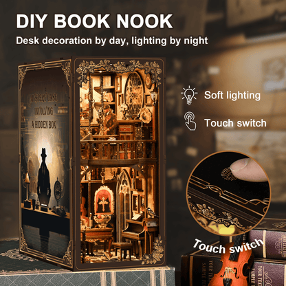 Book Nook Dark Box Mystery Case
