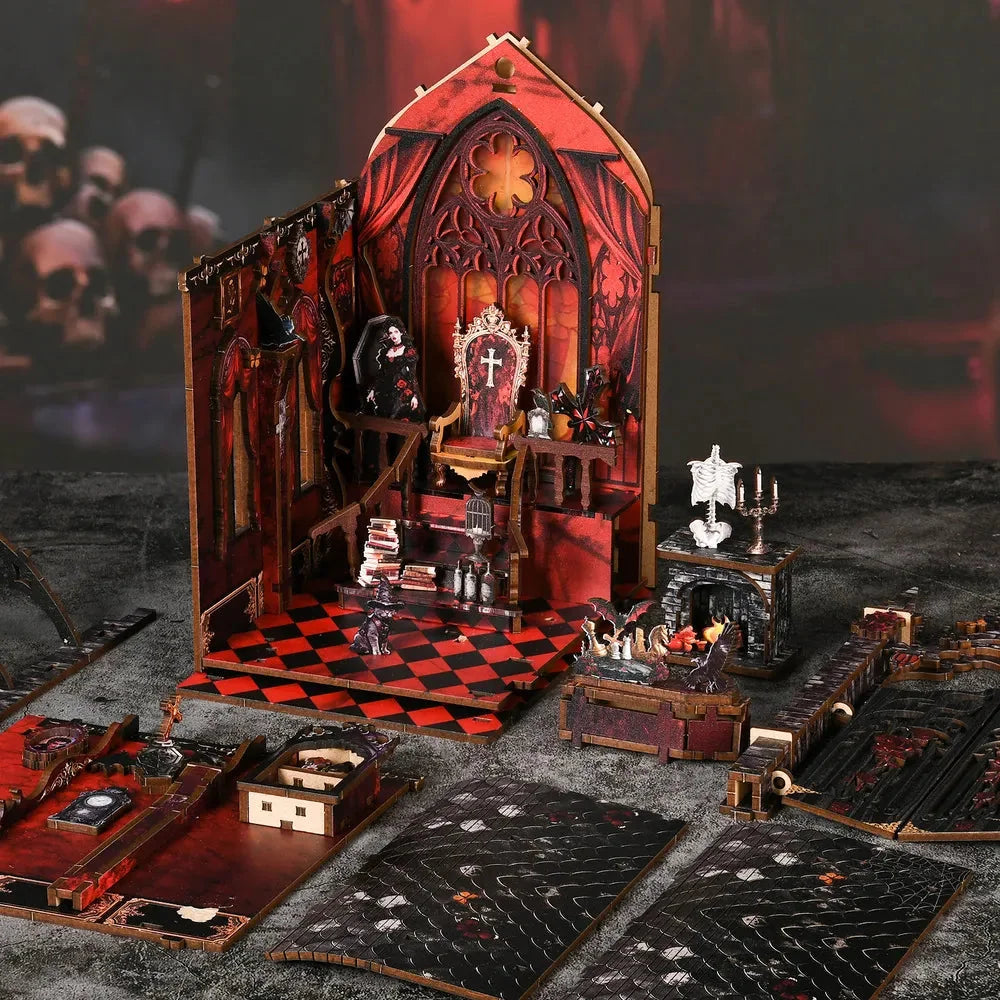 Book Nook Dark Castle