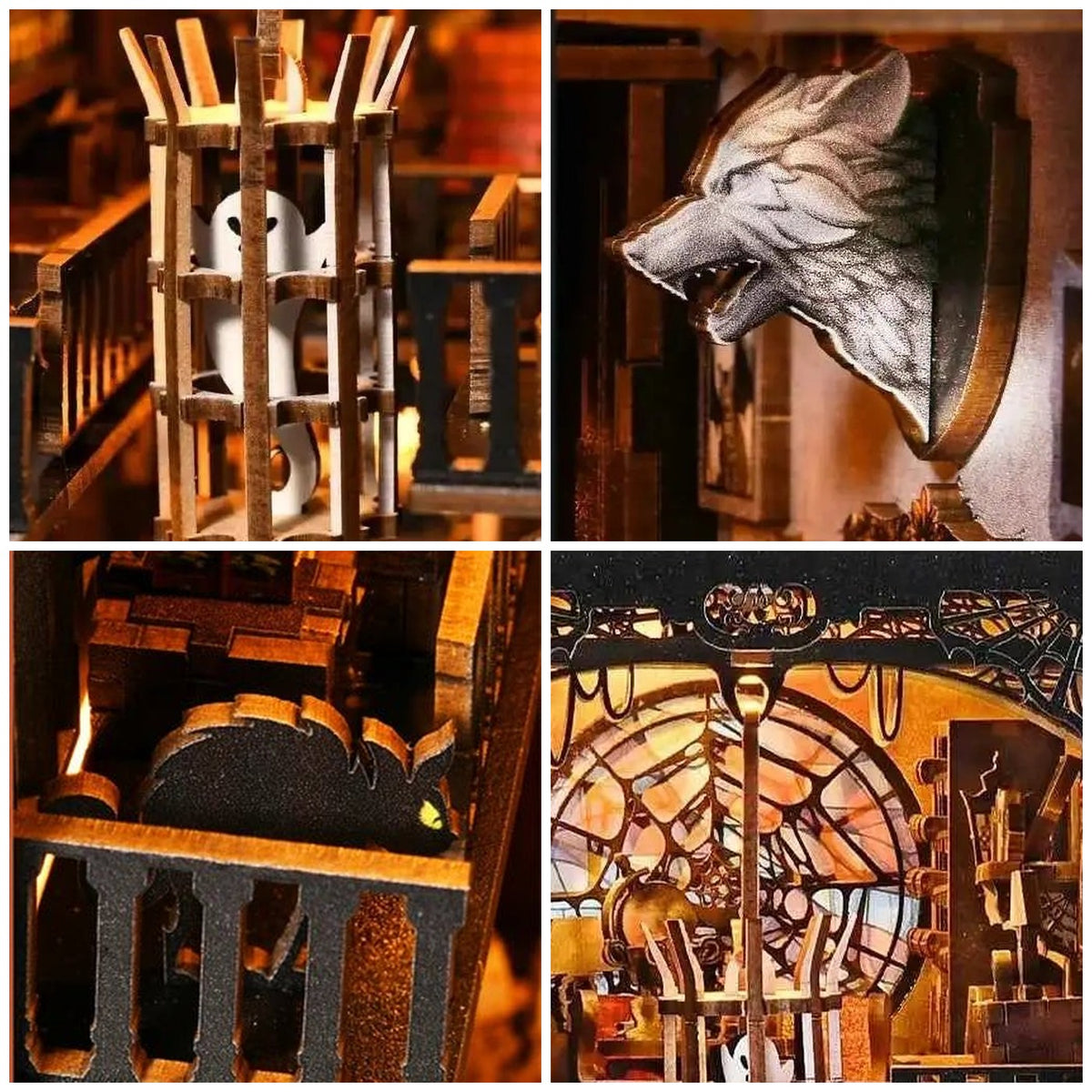 Book Nook Dark Family details produit