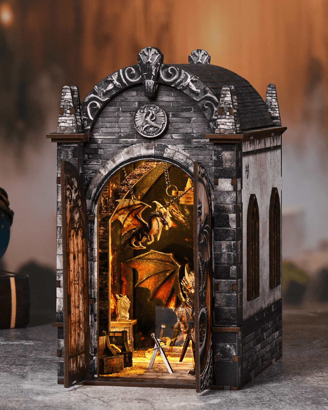 Book Nook Dragons Treasure Labyrinth