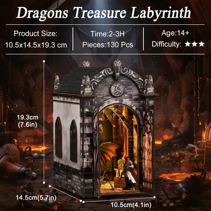 Book Nook Dragons Treasure Labyrinth