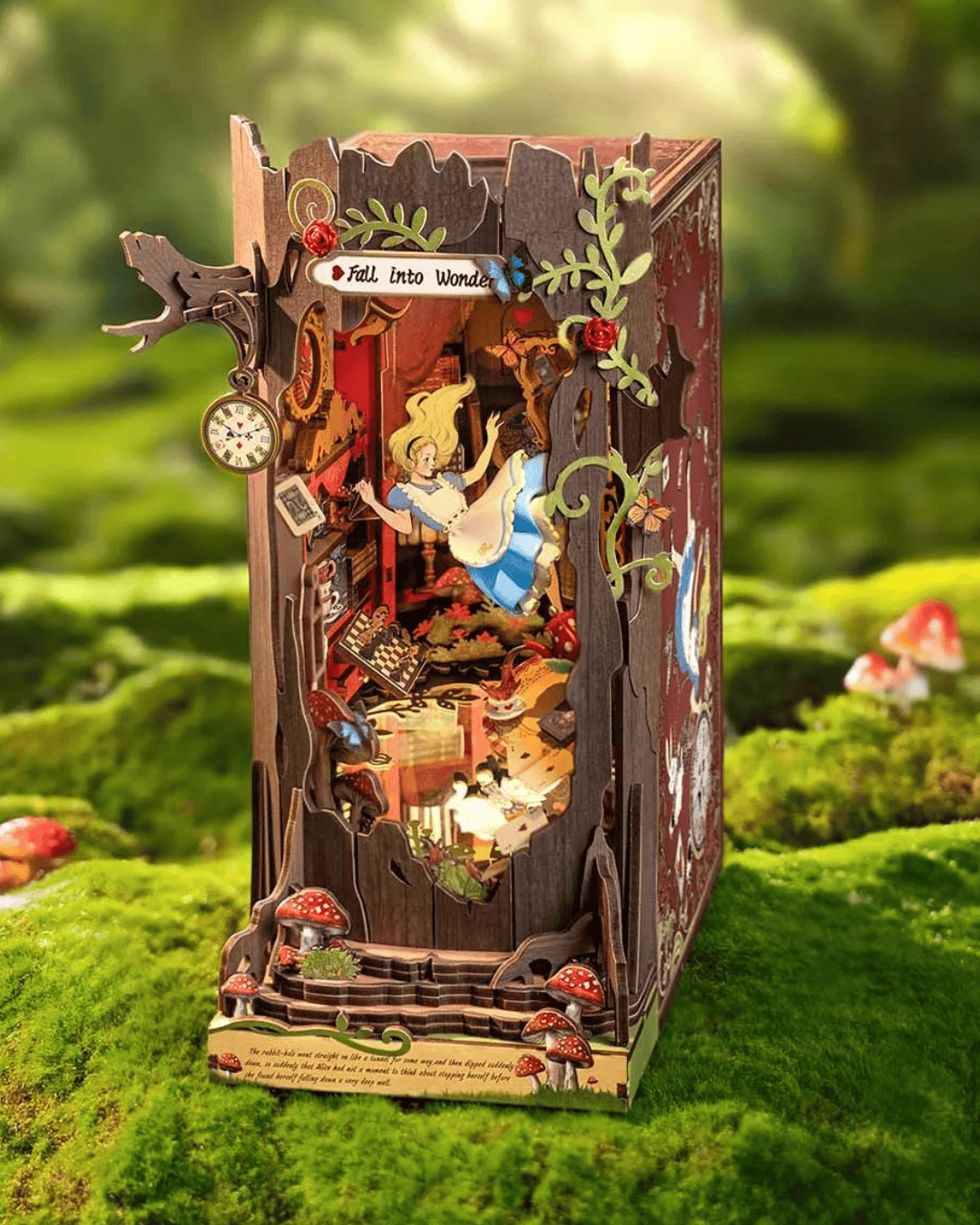 Book Nook Fall into Wonder