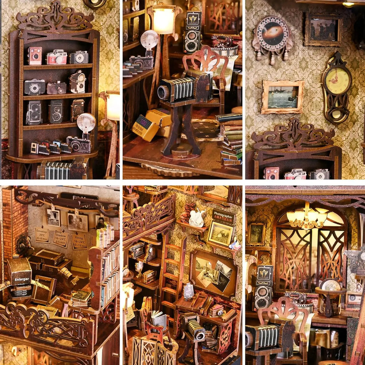 Book Nook Film Darkroom details produit