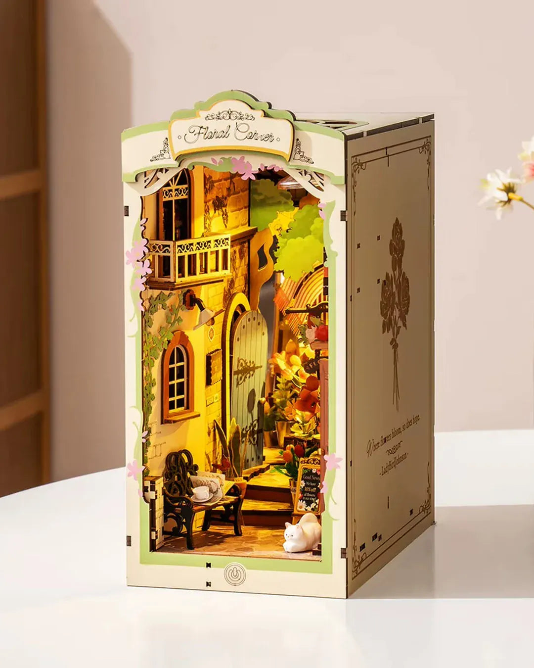 Book Nook Floral Corner