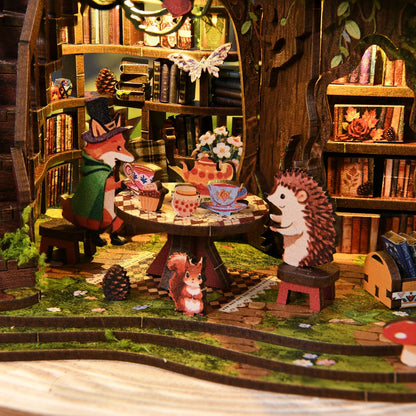 Book Nook Forest Tea Book Club