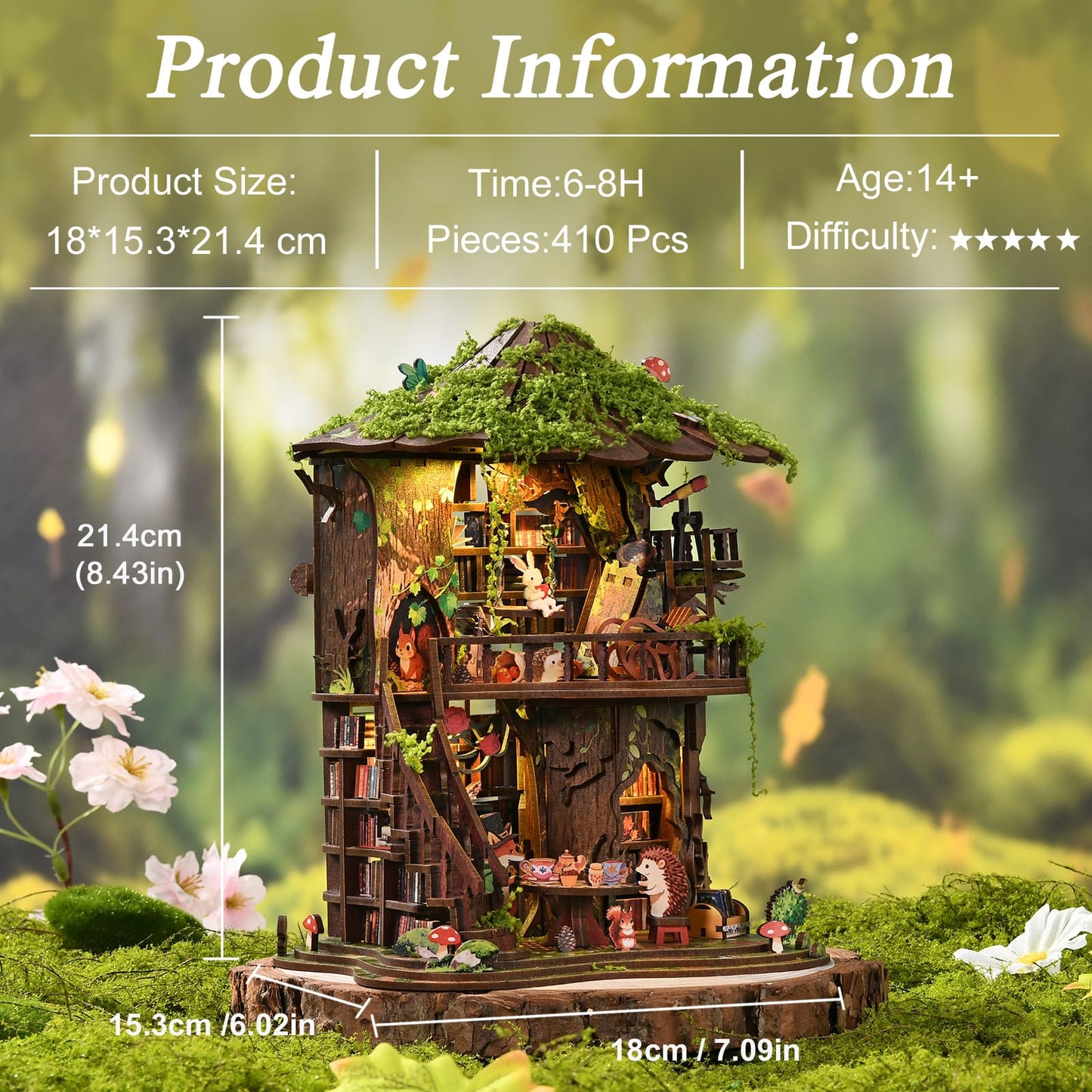 Book Nook Forest Tea Book Club