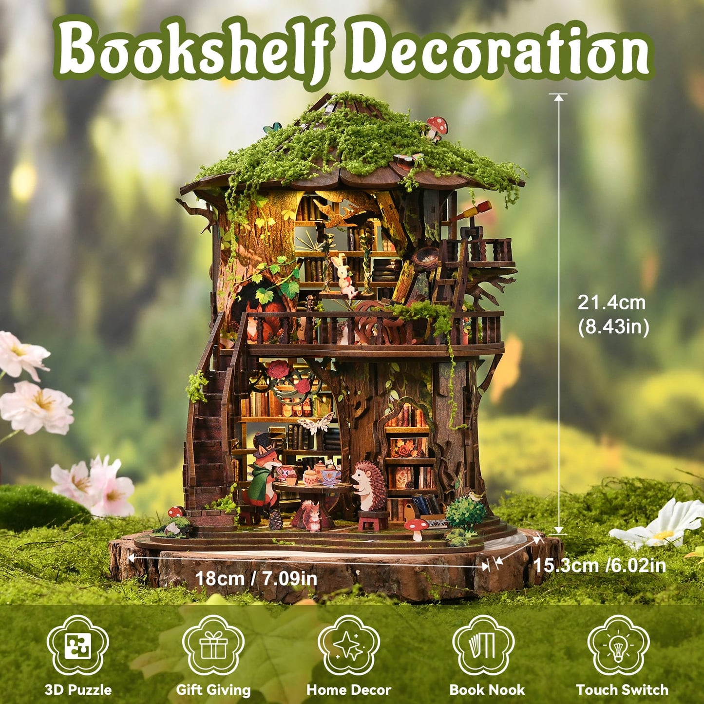 Book Nook Forest Tea Book Club