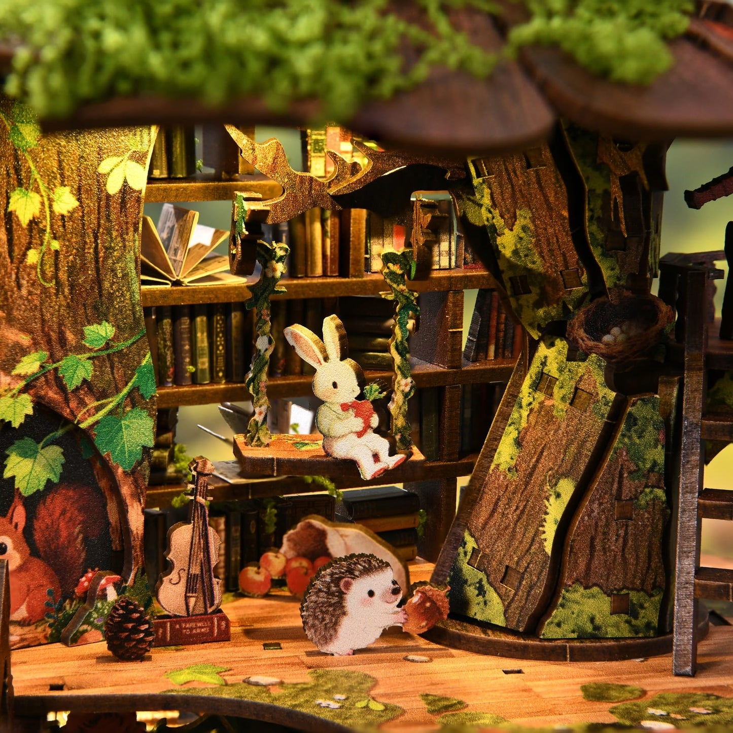 Book Nook Forest Tea Book Club