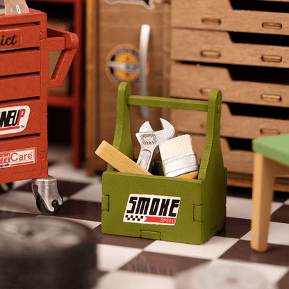 Book Nook Garage Workshop