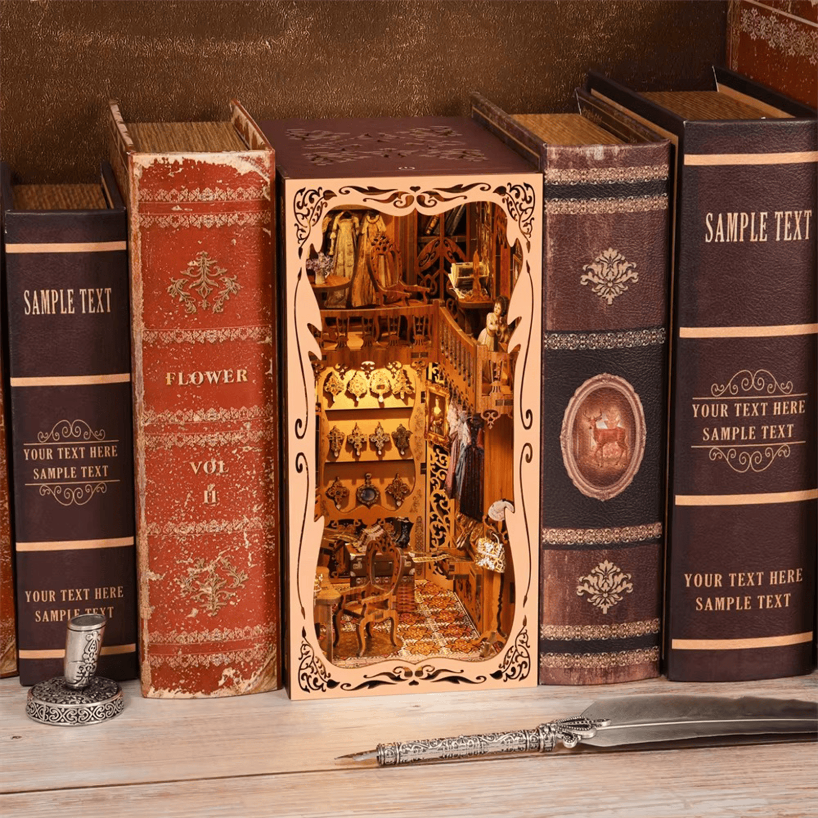 Book Nook Gorgeous Wardrobe of Duchess