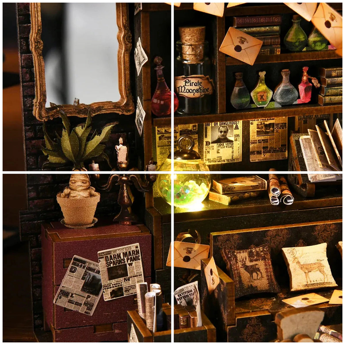 Book Nook The House of Magic details produit