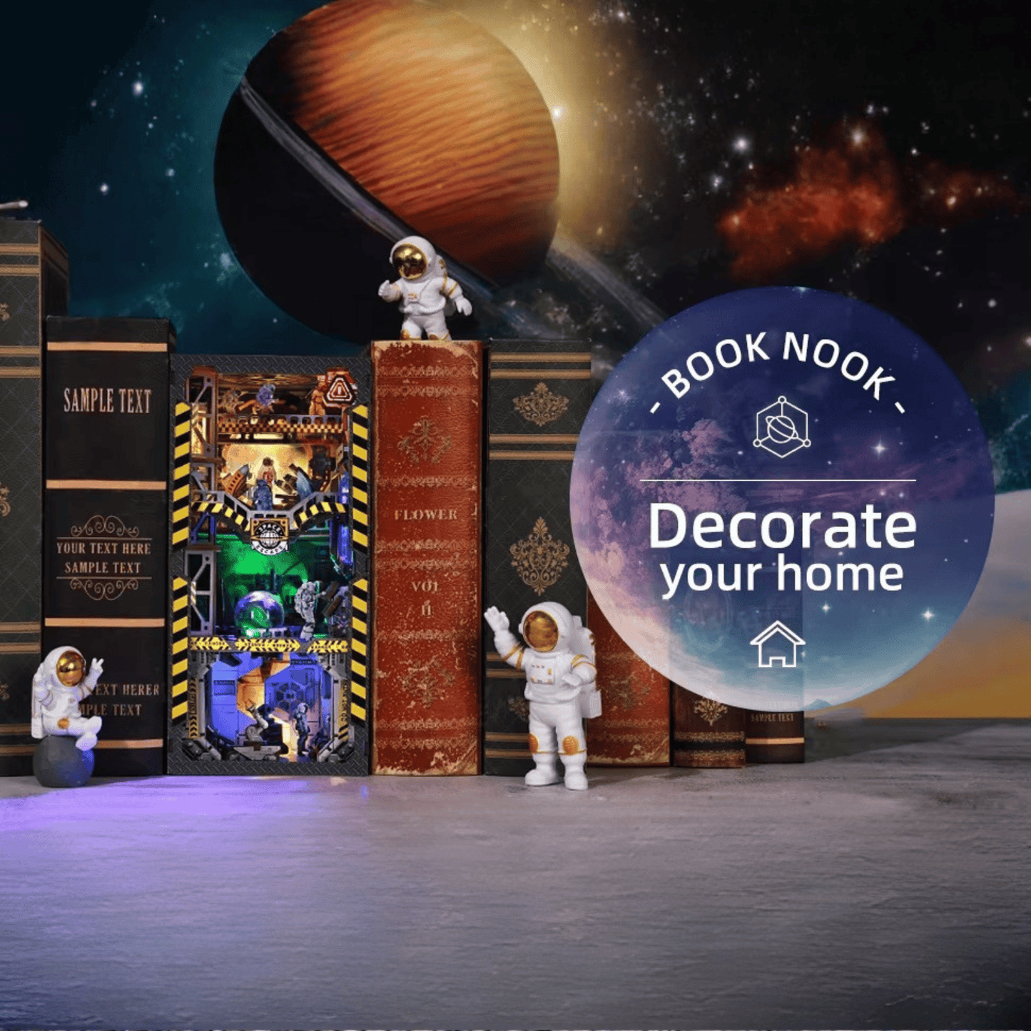 Book Nook Interstellar Home