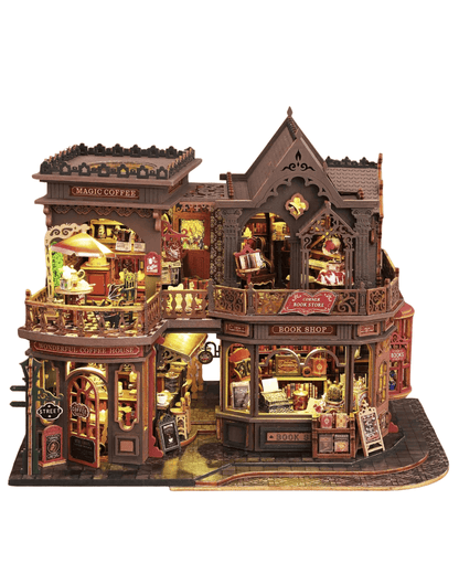 Book Nook Letter Coffee