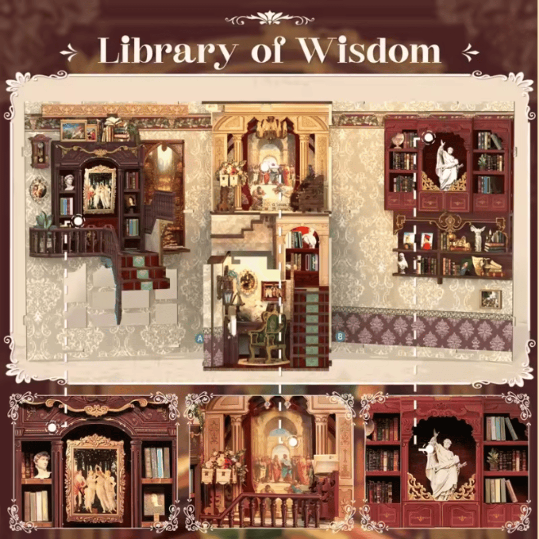 Book Nook Library of Wisdom