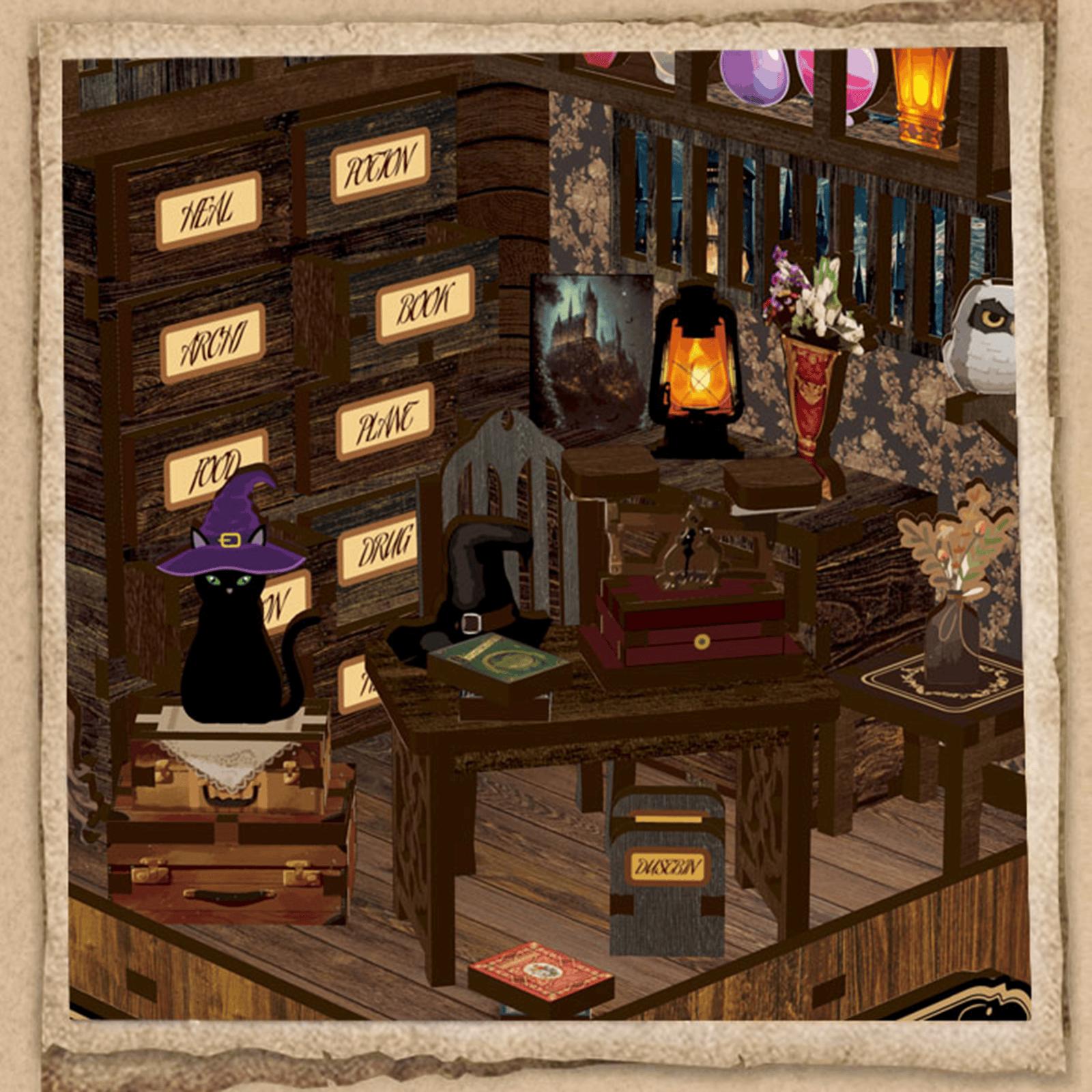 Book Nook Magic Book House