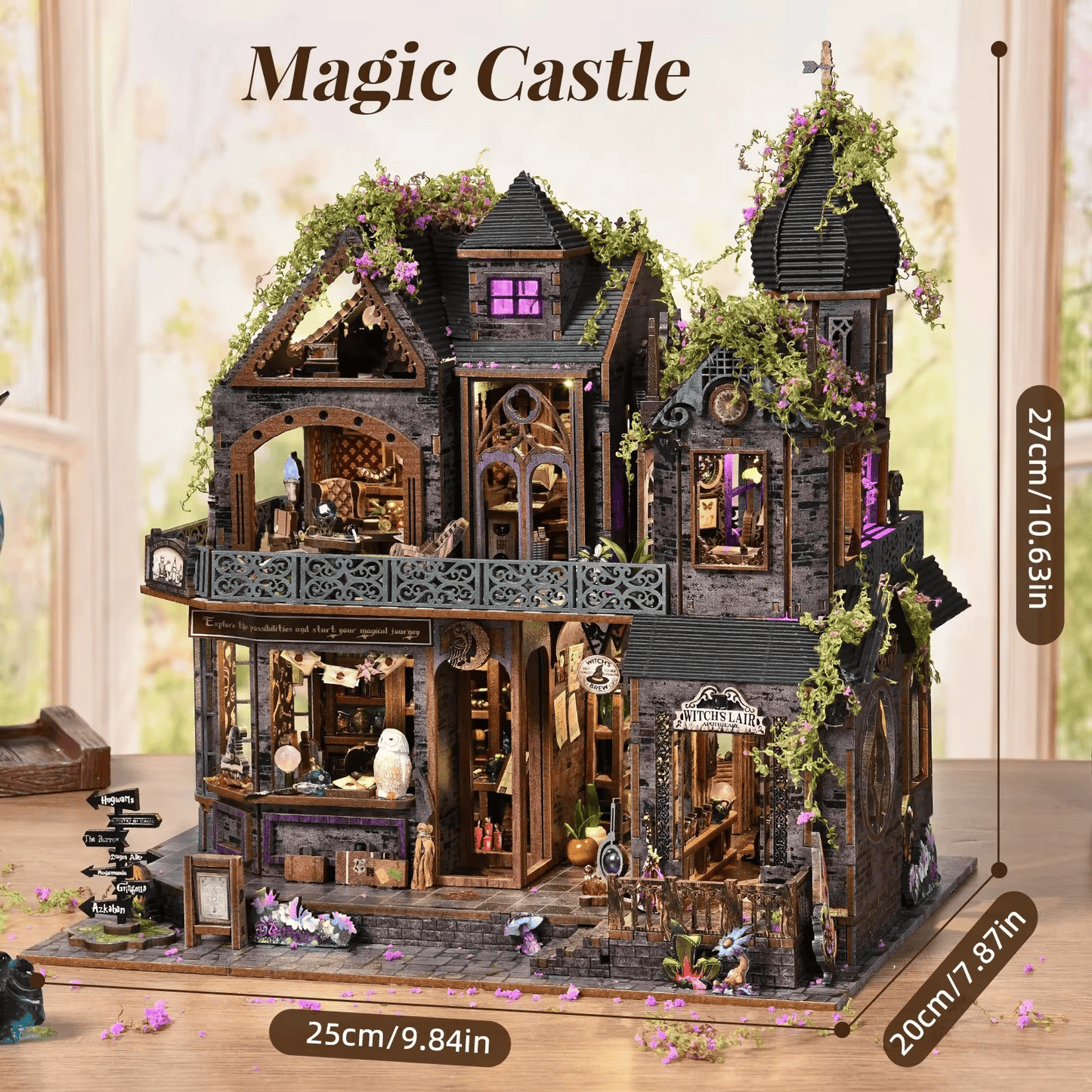 Book Nook Magic Castle Witch's Lair