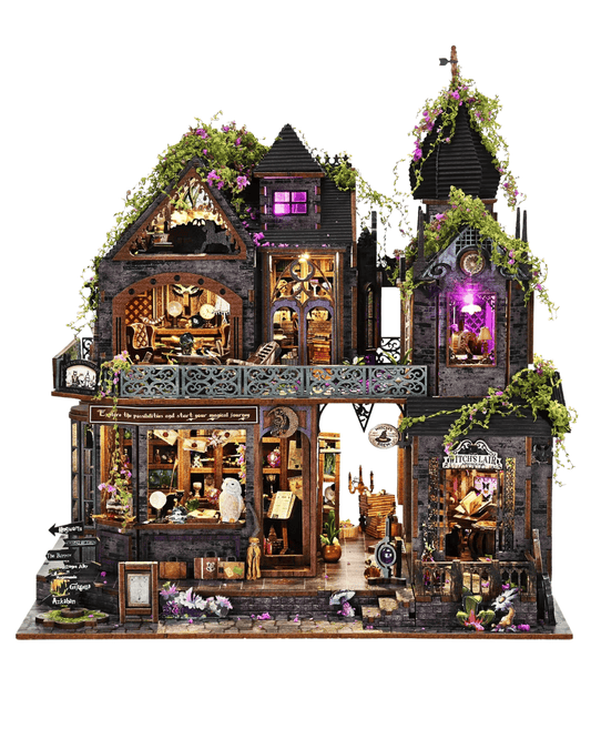 Book Nook Magic Castle Witch's Lair
