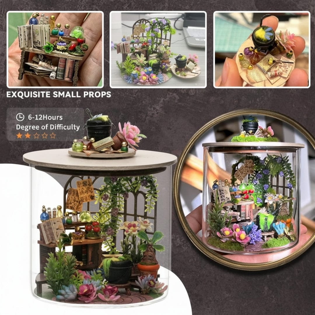 Book Nook Magic Garden