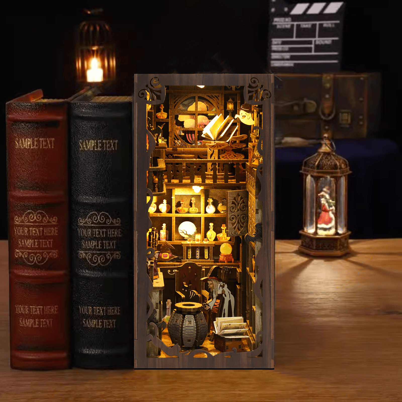 Book nook Magic Night