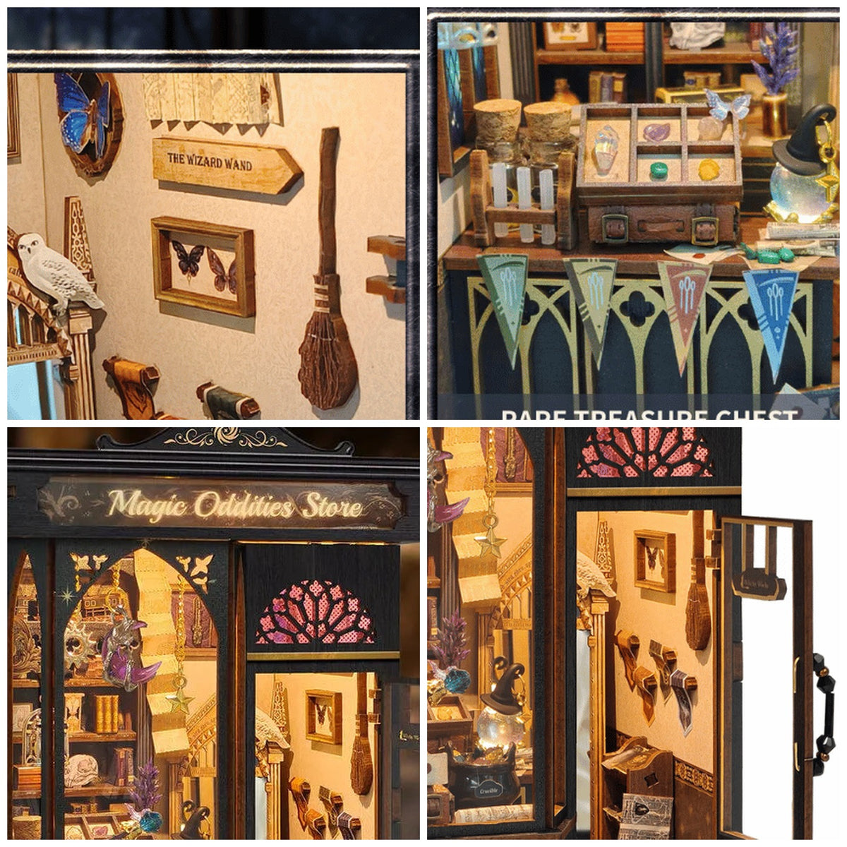 Book Nook Magic Oddities Store details produit