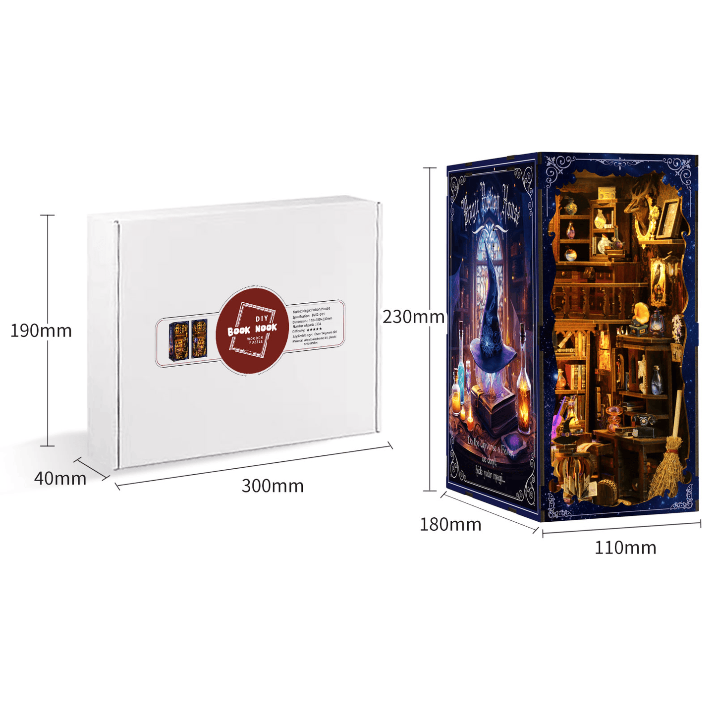 Book Nook Magic Potion House